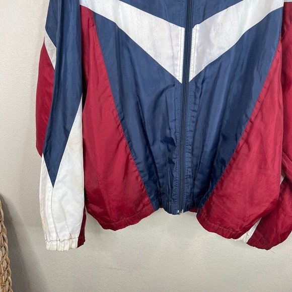 Windbreaker Women's Colorblock Full Zip Windbreaker Jackets Size XL - Picture 5 of 15
